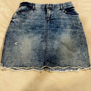 Democracy Abroad Solution Blue Jean skirt SIZE 4
